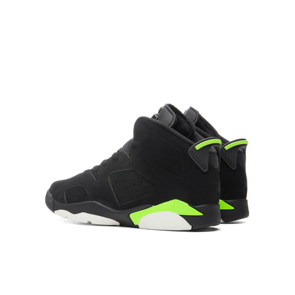 Jordan 6 Retro (PS) - Black/Electric Green