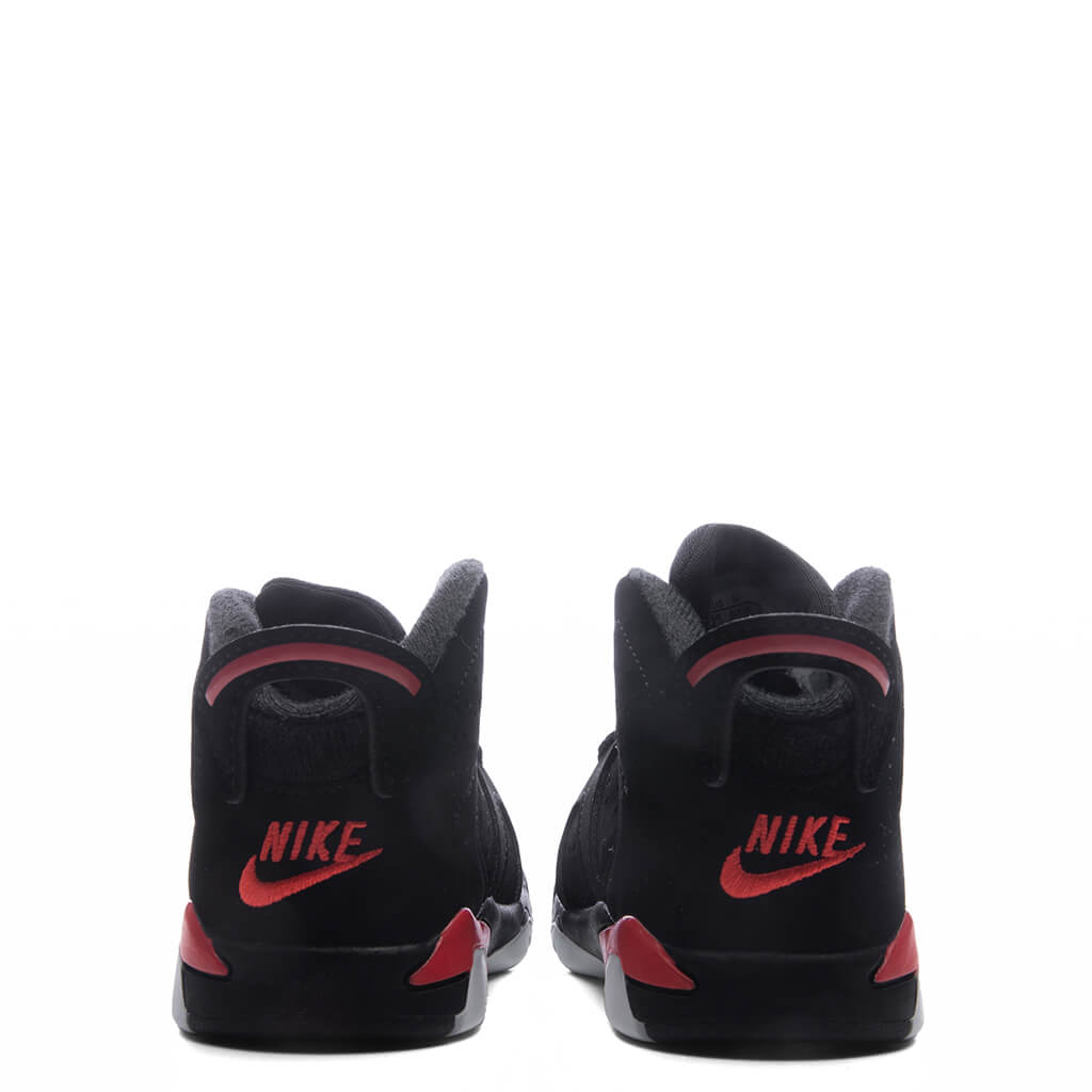 Air Jordan 6 Retro 'Infrared Salesman' (TD) - Black/Light Crimson