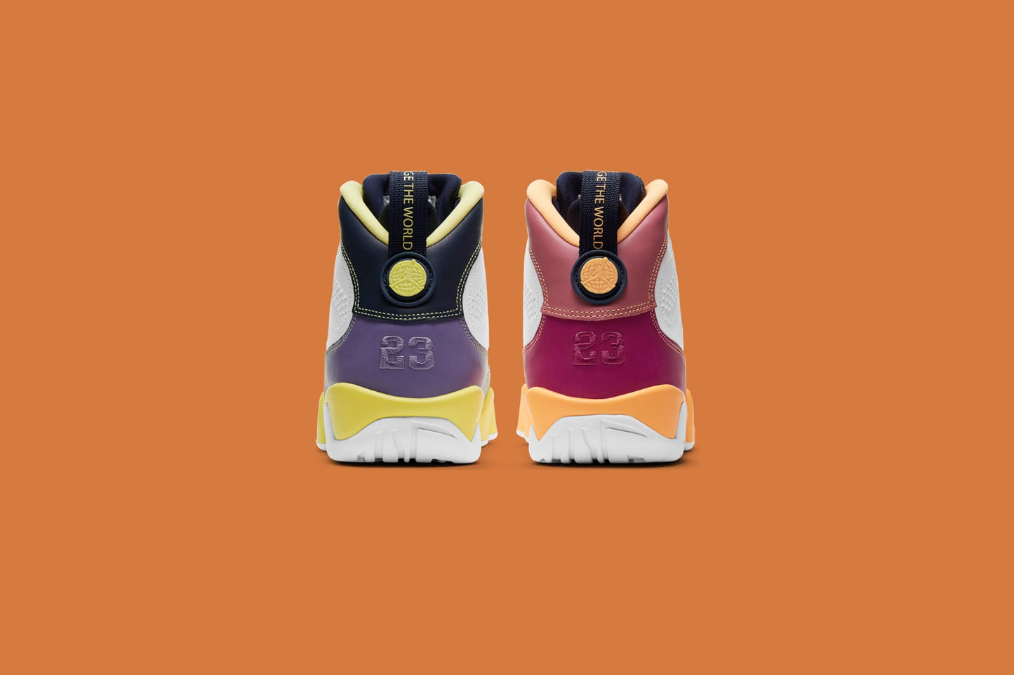 Women's Air Jordan 9 Retro "Change The World" - White/Cactus Flower
