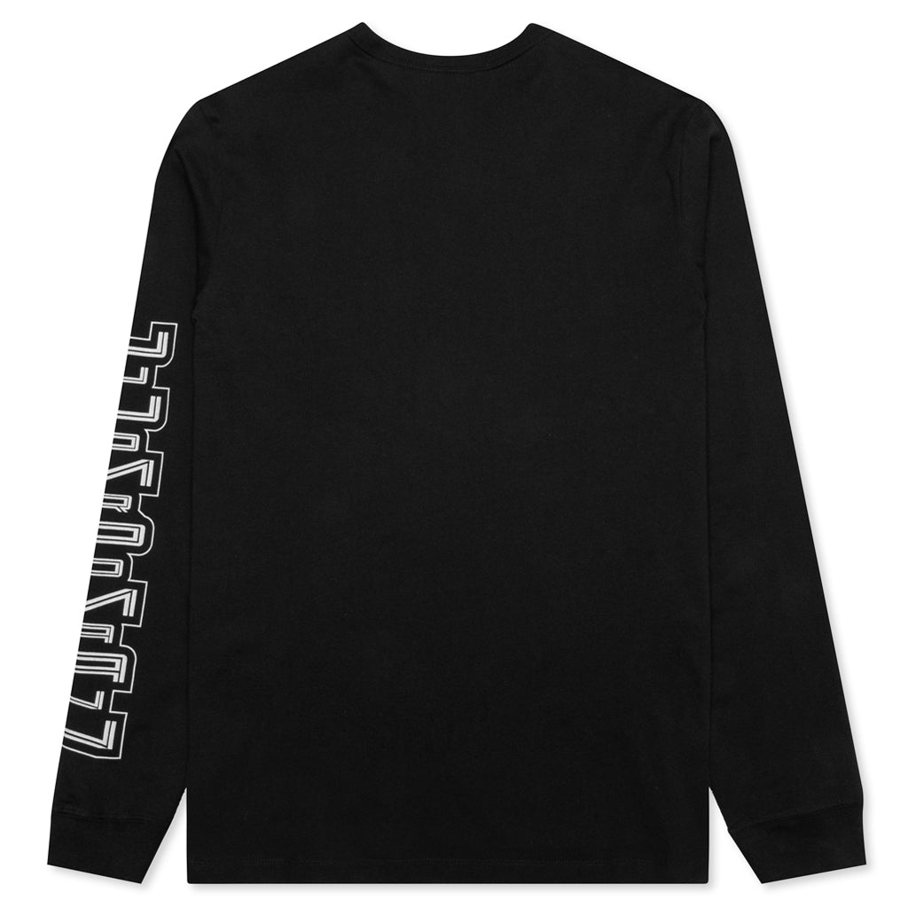 AJ11 Graphic L/S T-Shirt - Black/Reflective Silver