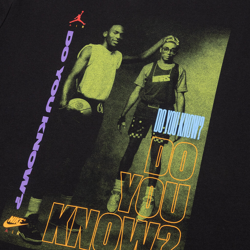 AJ3 Graphic T-Shirt - Black