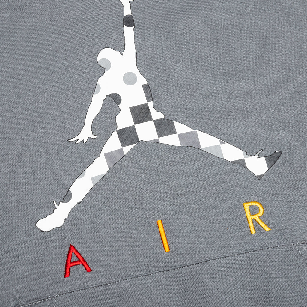 AJ3 Graphic Fleece Hoodie - Smoke Grey