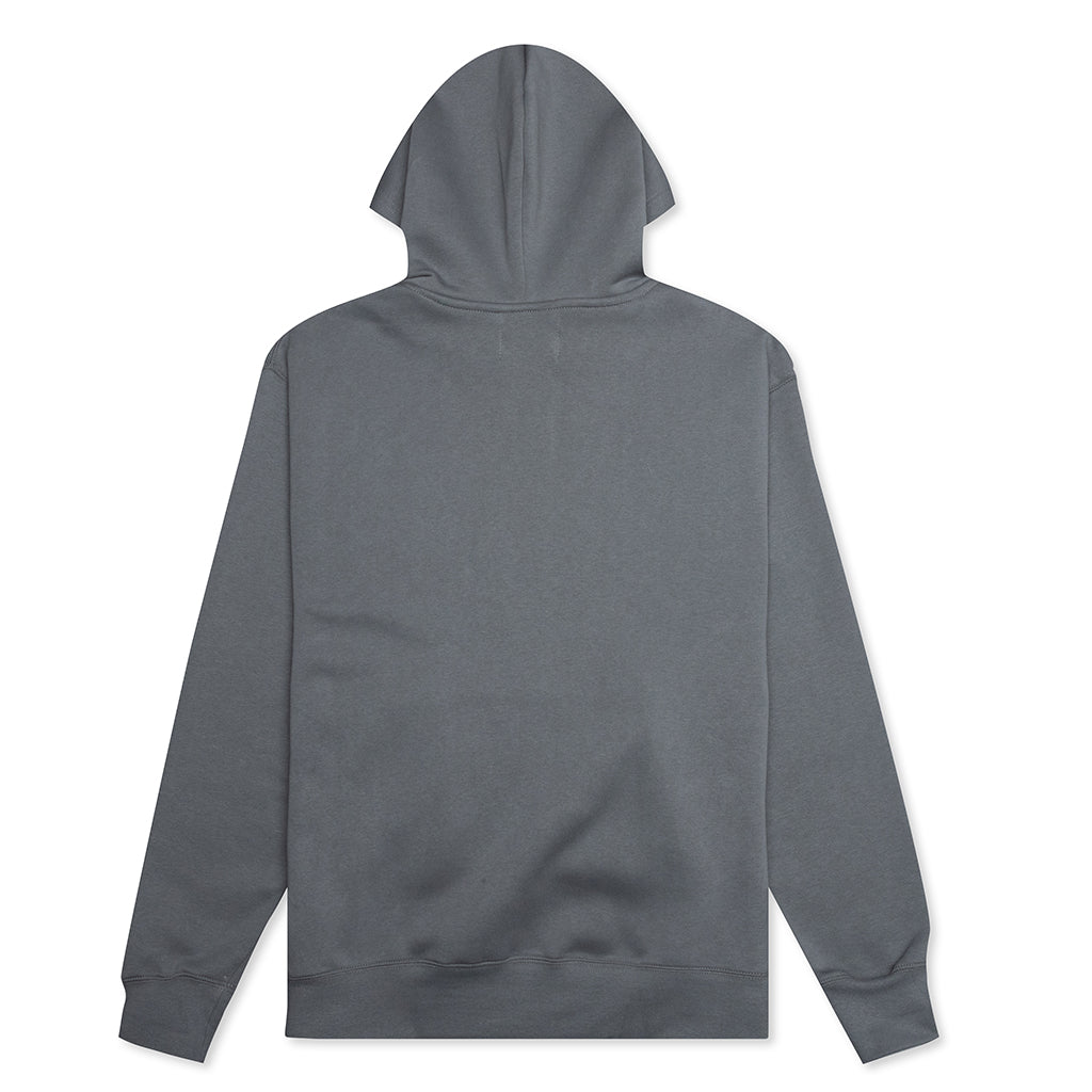 AJ3 Graphic Fleece Hoodie - Smoke Grey
