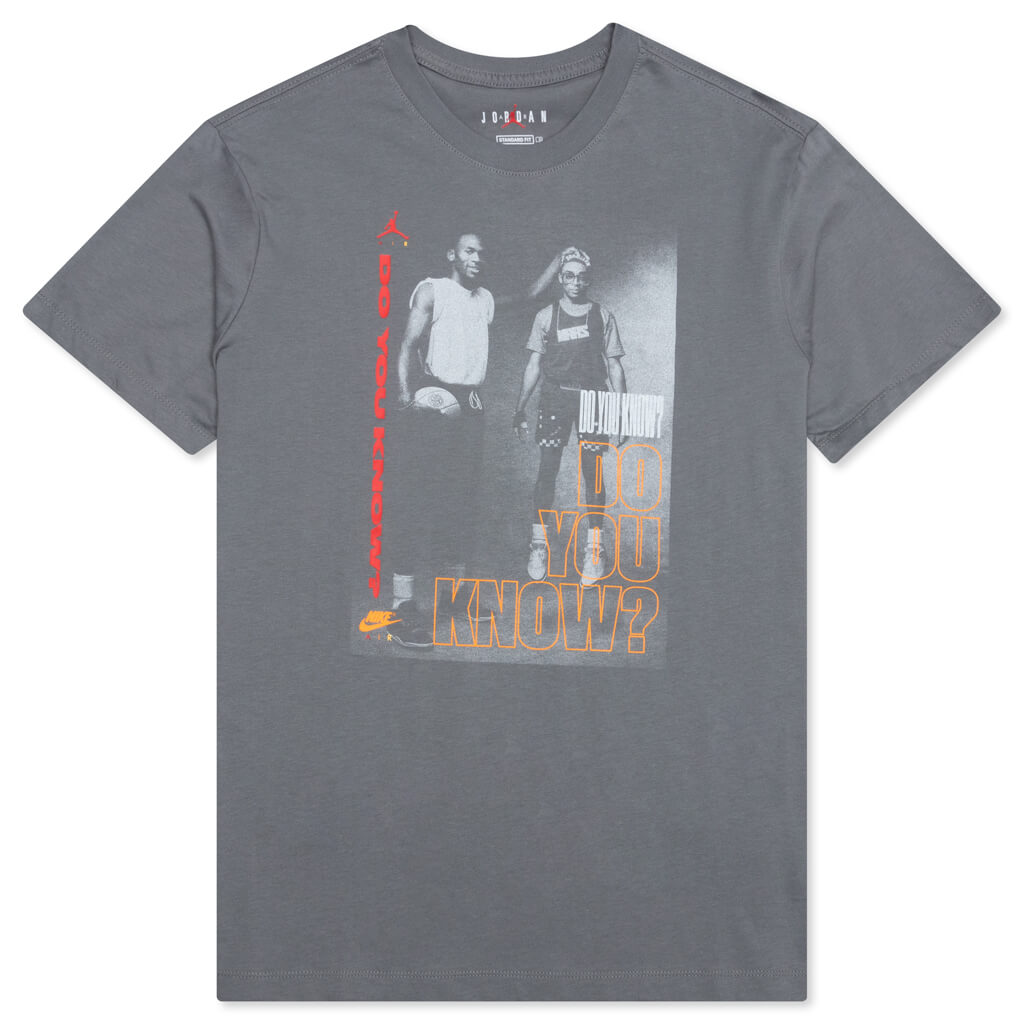 AJ3 Graphic T-Shirt - Smoke Grey