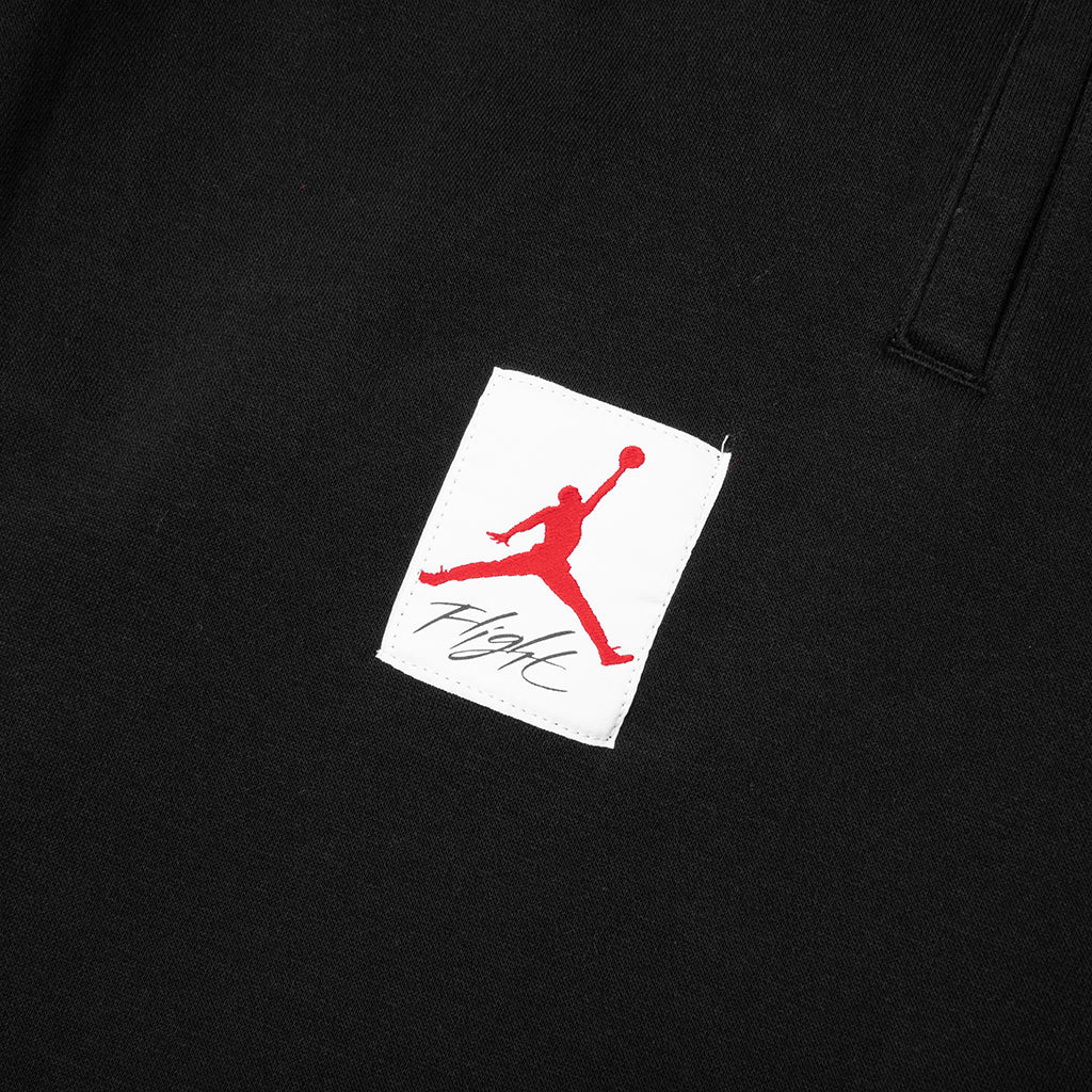 AJ4 Graphic Fleece Pants - Black/University Red