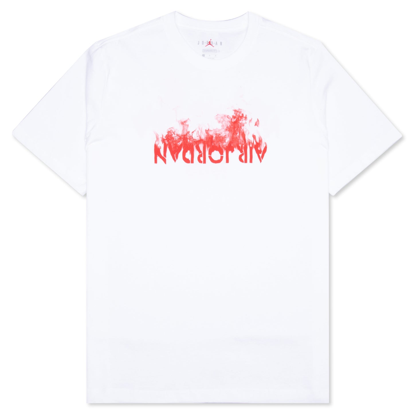 AJ4 Graphic S/S T-Shirt - White/University Red