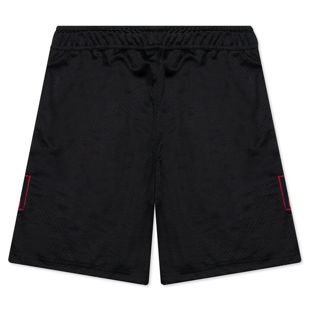 AJ5 Mesh Graphic Shorts - Black