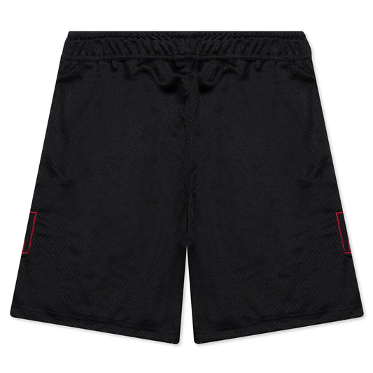 AJ5 Mesh Graphic Shorts - Black