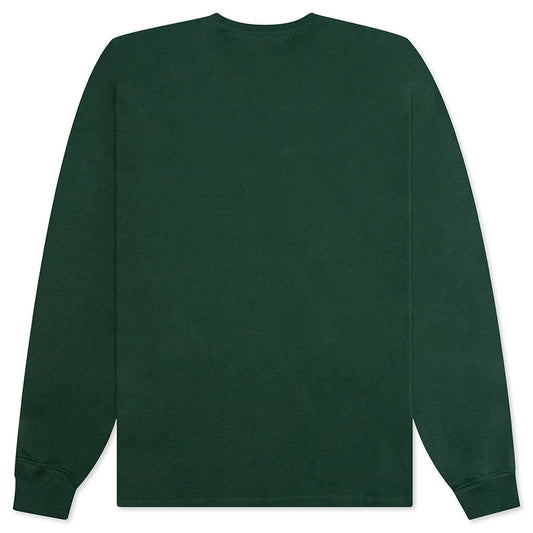 Brand Holiday L/S T-Shirt - Noble Green/Chile Red