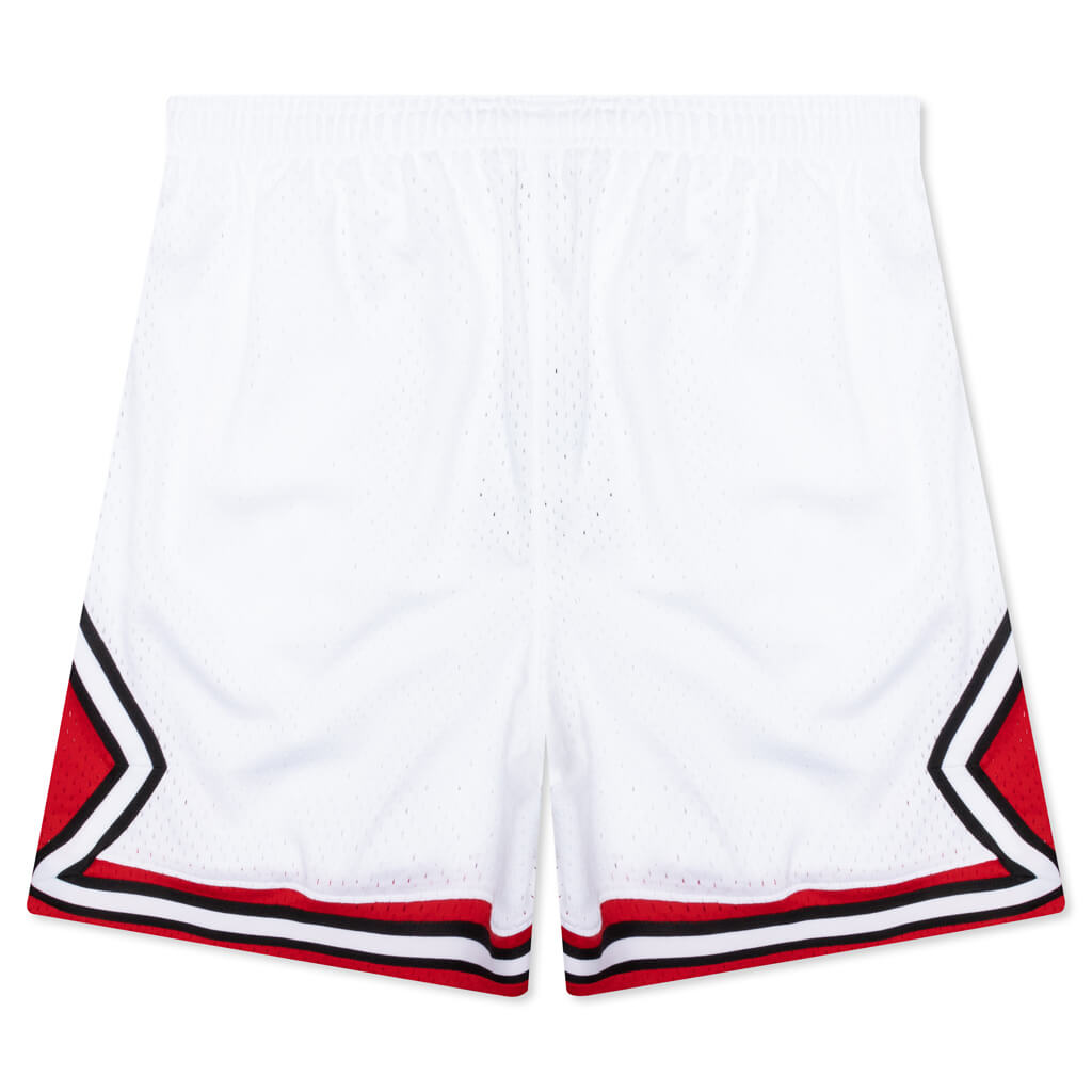Essential Women's Diamond Short - White/University Red