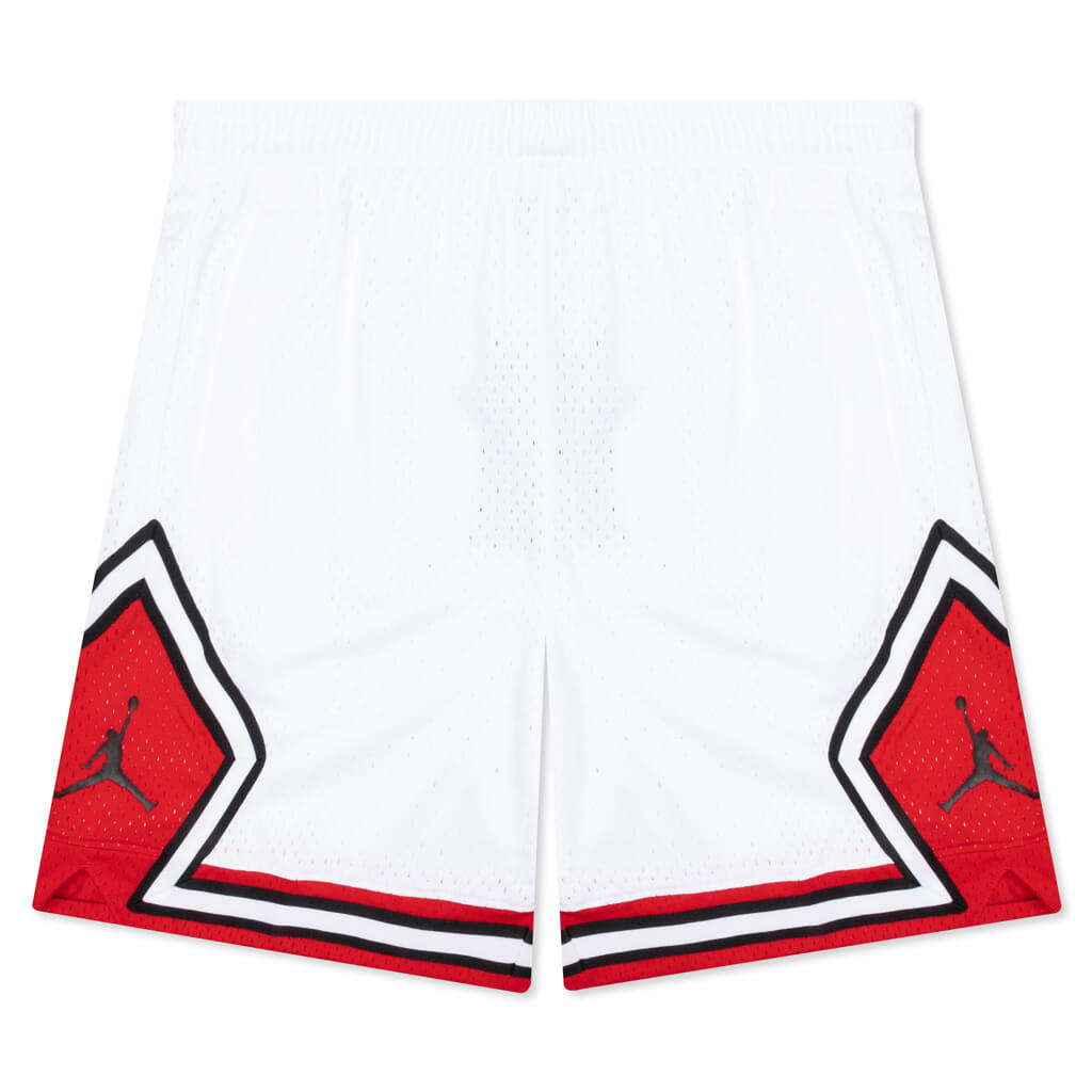 Essential Women's Diamond Short - White/University Red