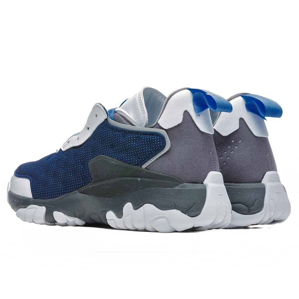 Jordan x CLOT Delta 2 SP 'Flint' - White/University Blue/Iron Grey