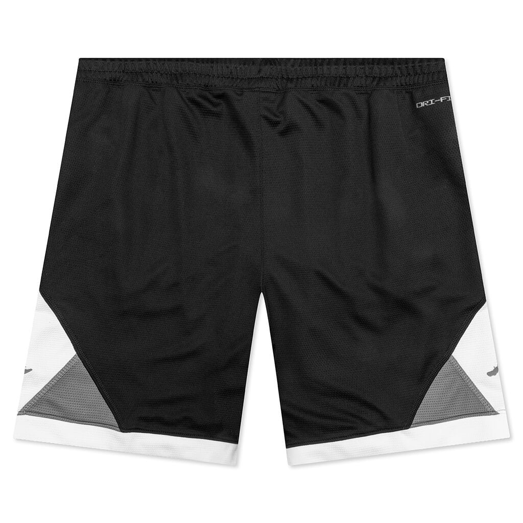 Dri-FIT Air Jordan Diamond Short - Black/White/Smoke Grey