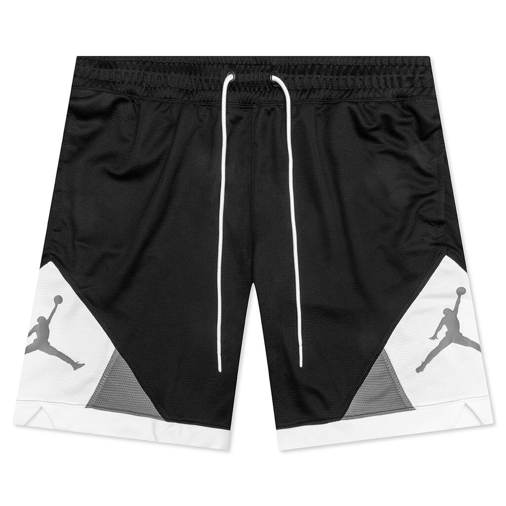 Dri-FIT Air Jordan Diamond Short - Black/White/Smoke Grey