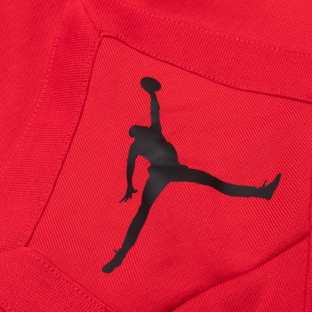 Essential Fleece Diamond Short - Gym Red/Black