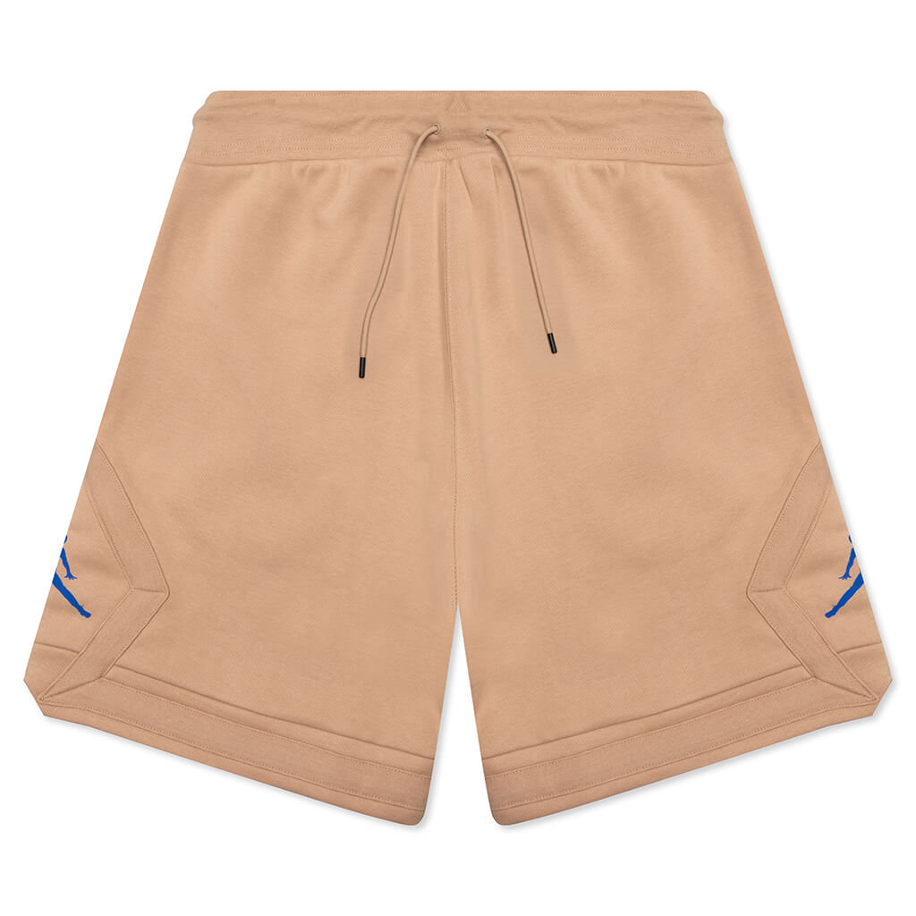 Essential Fleece Diamond Short - Hemp/Game Royal