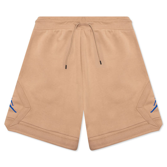 Essential Fleece Diamond Short - Hemp/Game Royal