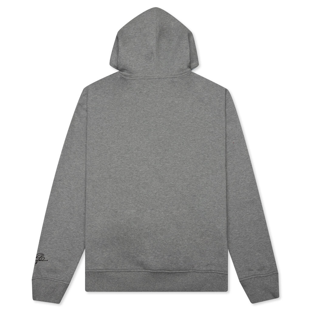 Essential Fleece Full-Zip Hoodie - Carbon Heather