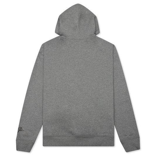 Essential Fleece Full-Zip Hoodie - Carbon Heather