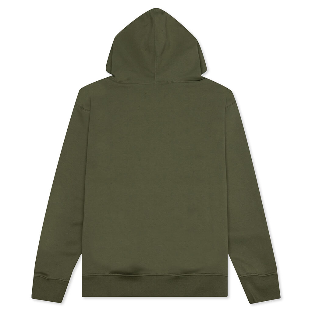 Essential Fleece Pullover Hoodie - Medium Olive