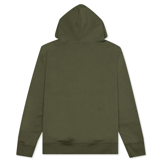 Essential Fleece Pullover Hoodie - Medium Olive