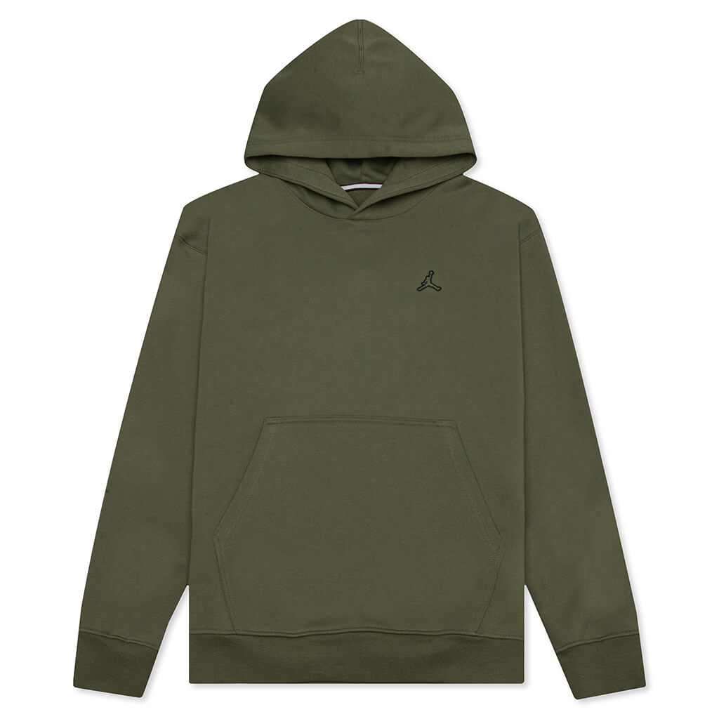 Essential Fleece Pullover Hoodie - Medium Olive