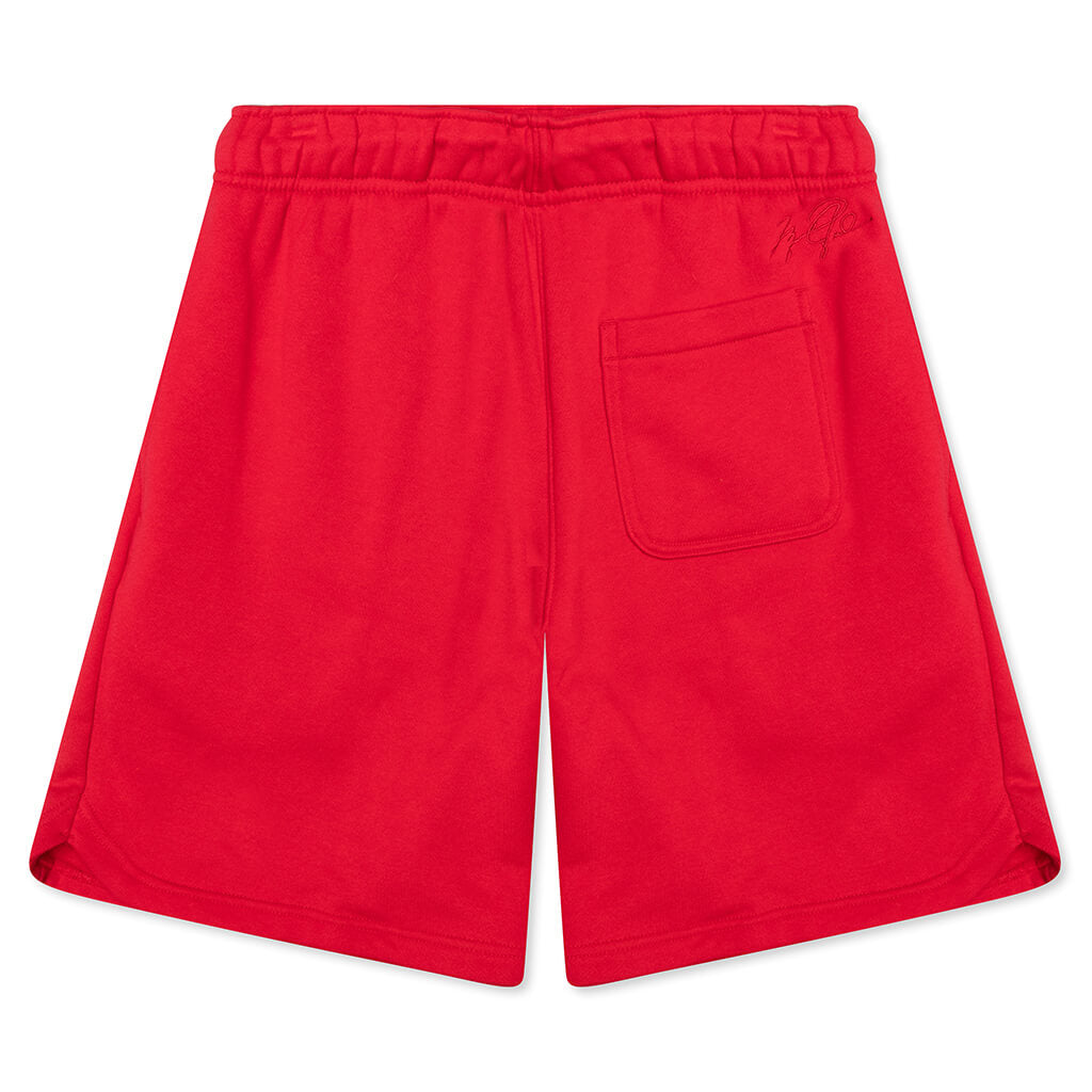 Essential Fleece Shorts - Gym Red