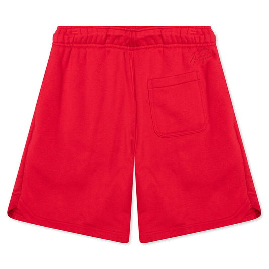 Essential Fleece Shorts - Gym Red