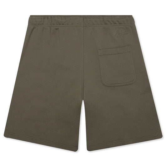 Essential Fleece Shorts - Medium Olive/Black