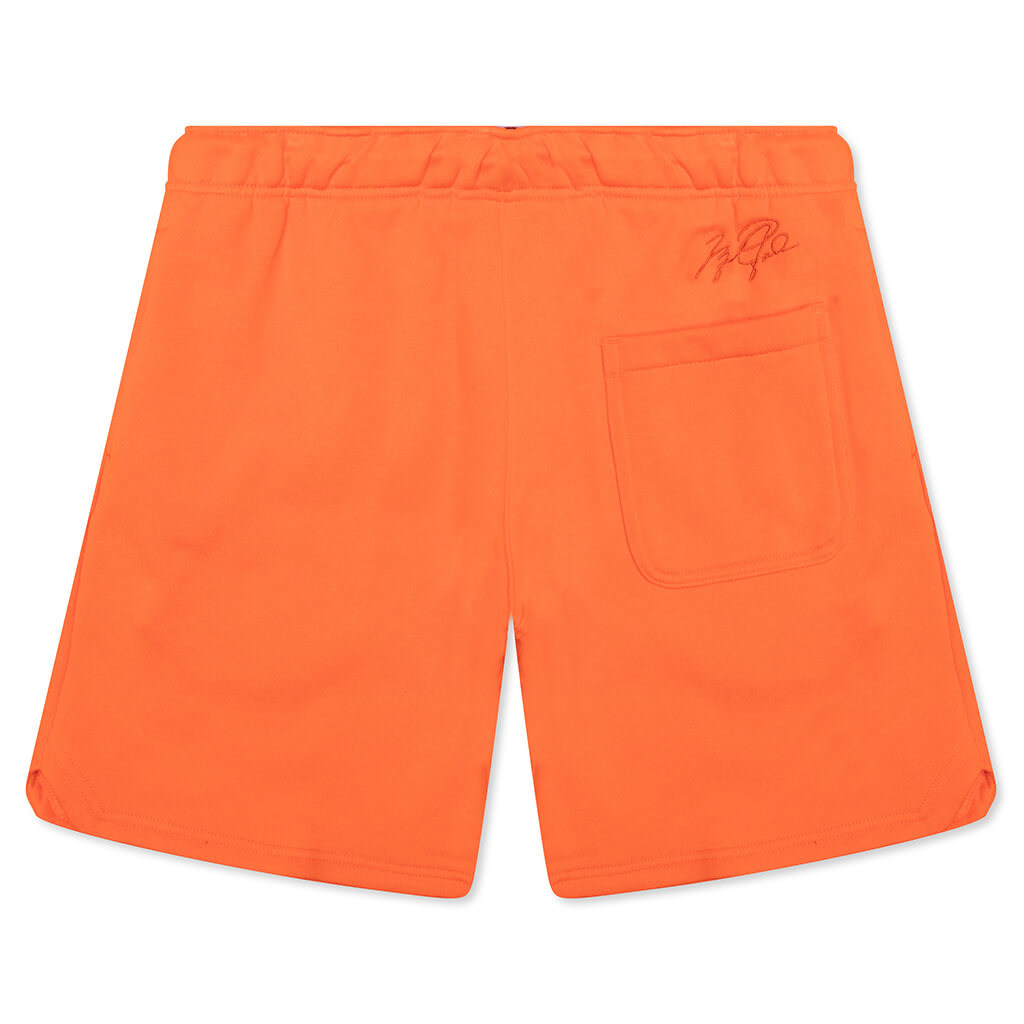 Essential Fleece Shorts - Orange