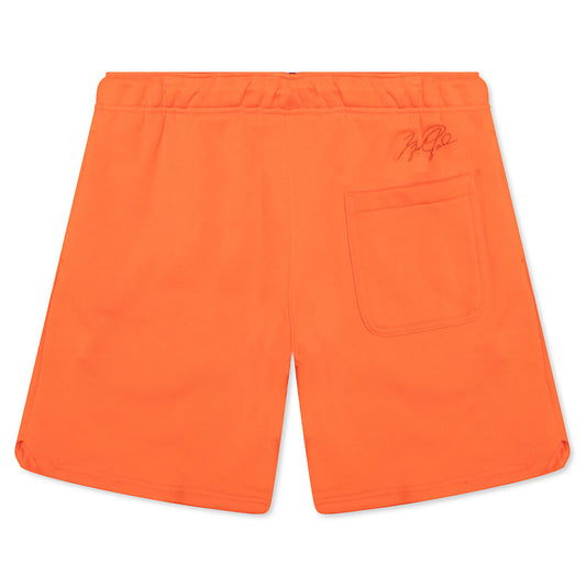 Essential Fleece Shorts - Orange