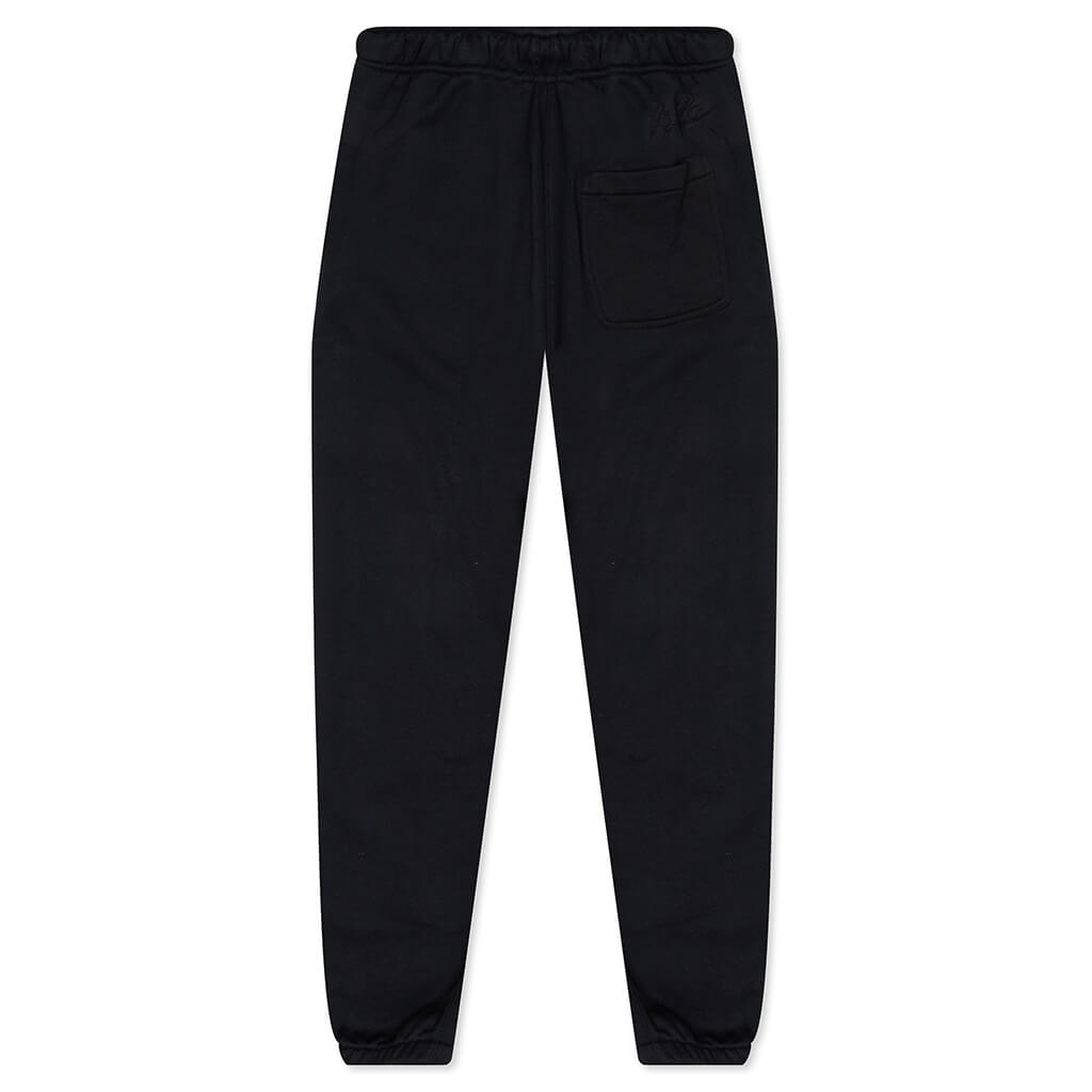 Essential Fleece Trousers - Black
