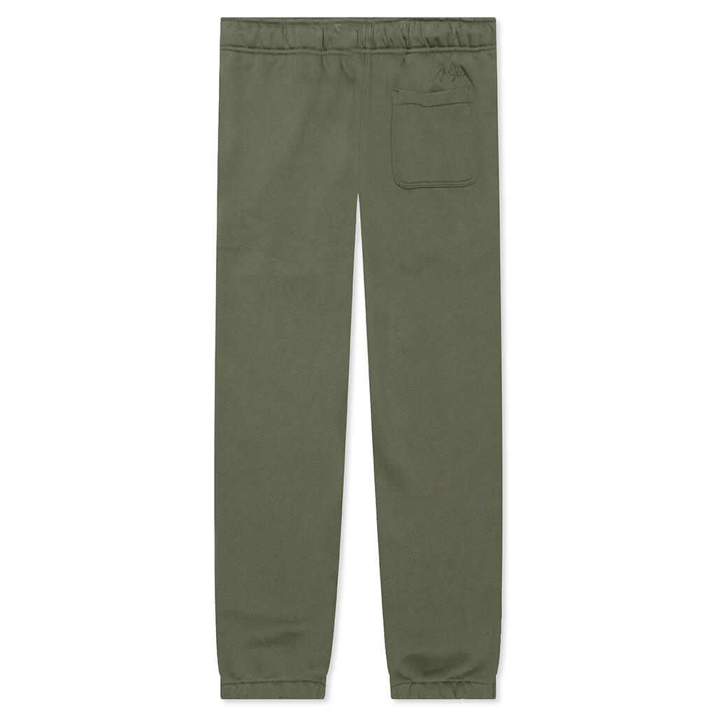 Essential Fleece Trousers - Medium Olive