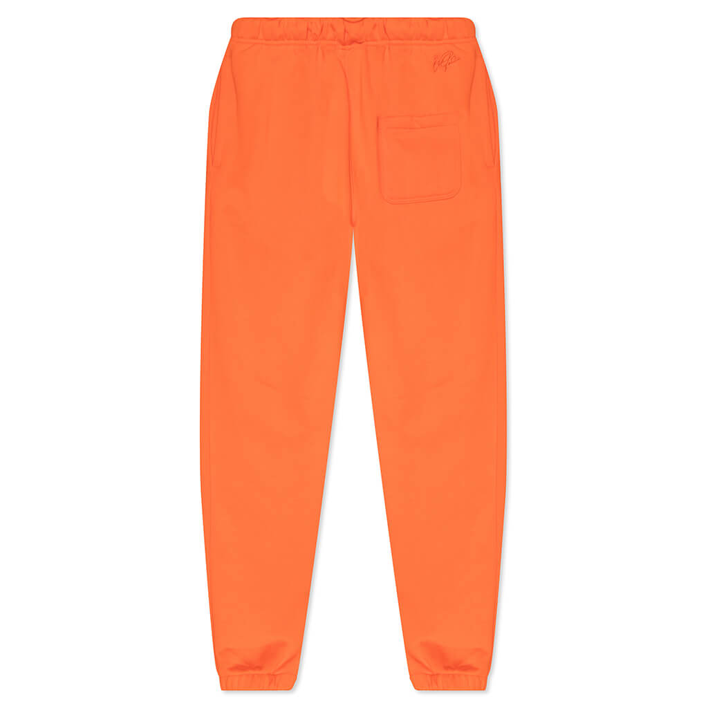 Essential Fleece Trousers - Orange