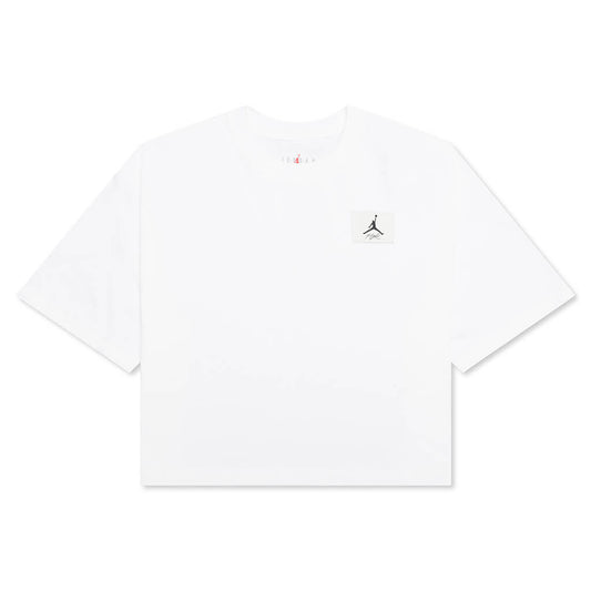 Essential Women's Boxy T-Shirt - White/Black