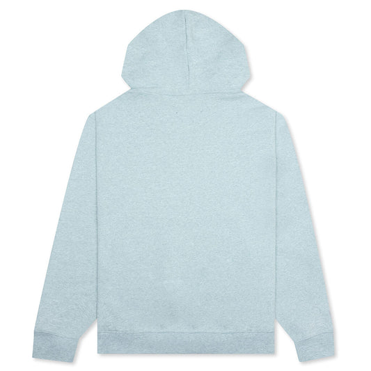 Essential Statement Fleece Hoodie - Ocean Cube
