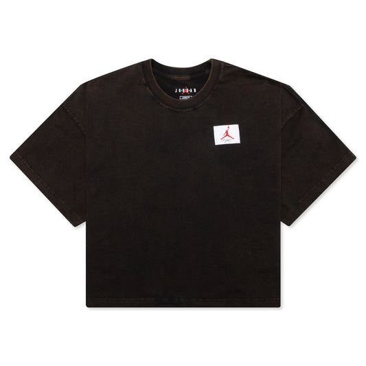 Essential Women's S/S Boxy T-Shirt - Black