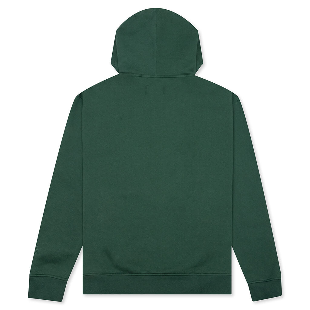 Essential Fleece Full Zip Hoodie - Noble Green