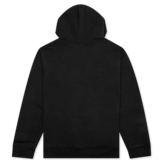 Essential Fleece Pullover Hoodie - Black