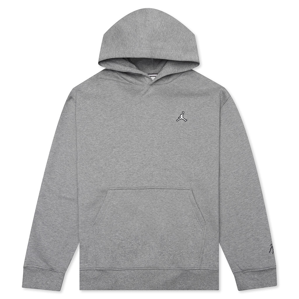 Essential Fleece Pullover Hoodie - Carbon Heather
