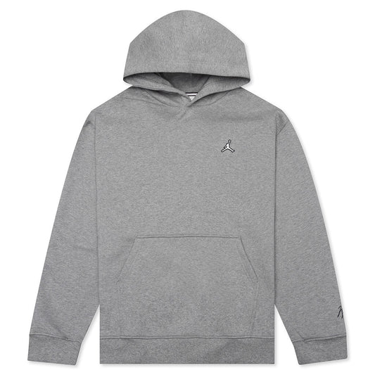 Essential Fleece Pullover Hoodie - Carbon Heather
