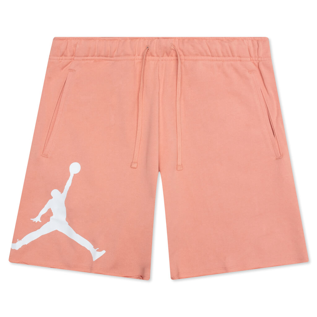 Essentials Fleece Short - Light Madder Root/White