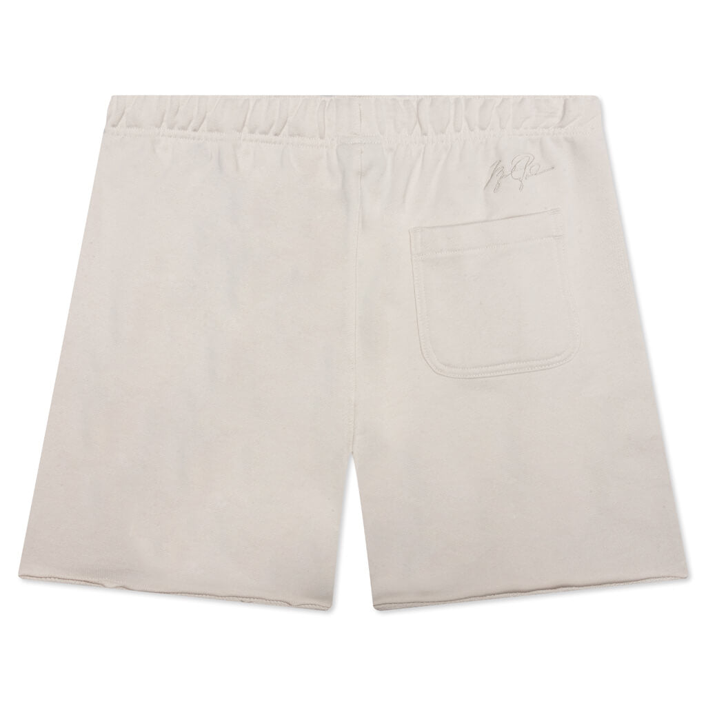 Essentials Fleece Short - Light Orewood Brown/White
