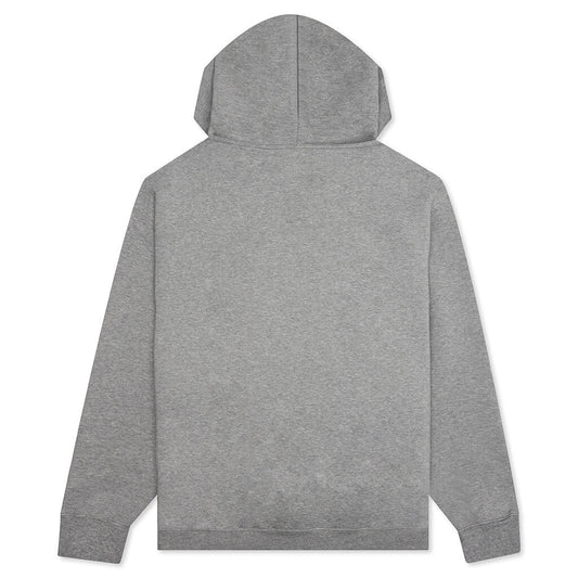 Essential Graphic Fleece Hoodie - Carbon Heather