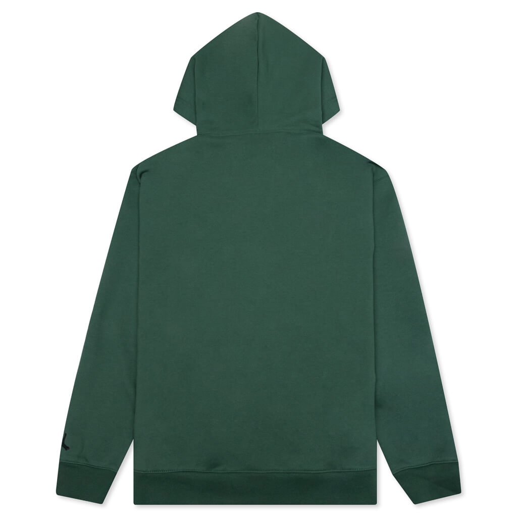 Essential Graphic Fleece Hoodie - Noble Green