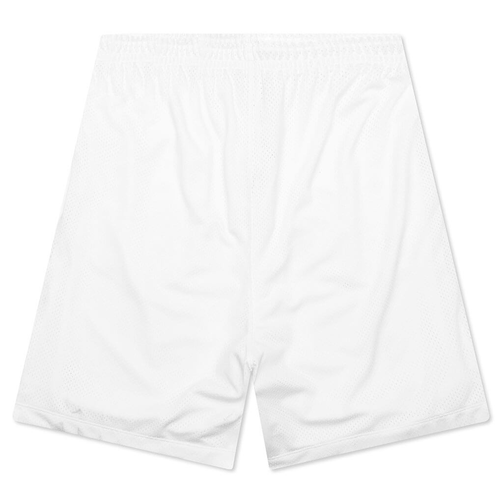 Essentials Shorts - White/Lucky Green