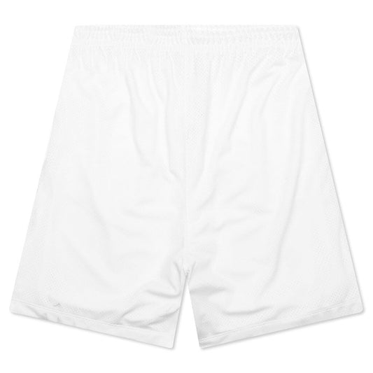 Essentials Shorts - White/Lucky Green