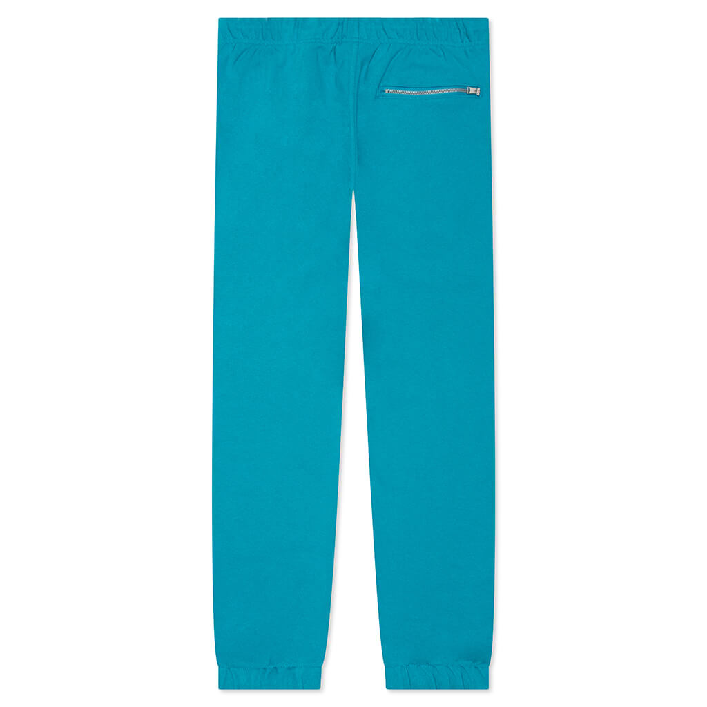 Essential Statement Fleece Pants - Cyber Teal