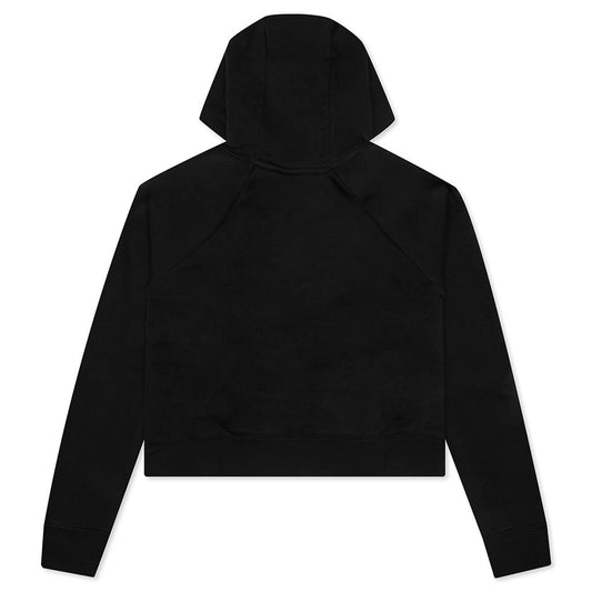 Essential Women's Fleece Hoodie - Black
