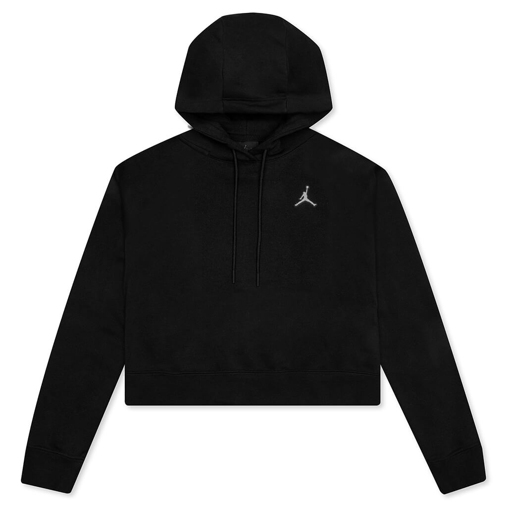 Essential Women's Fleece Hoodie - Black
